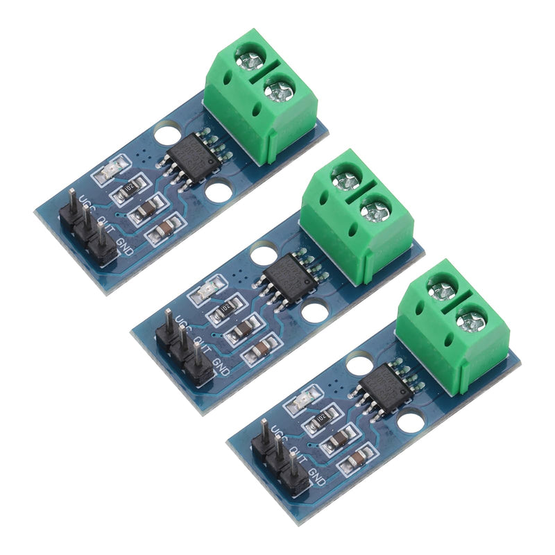 [Australia - AusPower] - MECCANIXITY 3pcs ACS712 Current Sensor Module 30A Range Hall Effect Current Sensor Current Measuring AC/DC for Detecting Current 