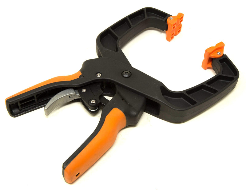 [Australia - AusPower] - WEN CLH435 Quick-Release Ratcheting Hand Clamps with 4-Inch Jaw Opening and 3-Inch Throat, 2 Pack 4-Inch Jaw Opening, 2-Pack 