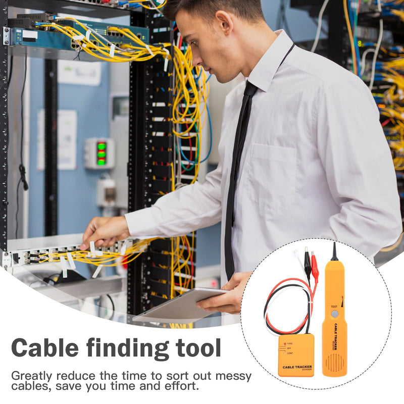 [Australia - AusPower] - Continuity Tester, Cable Detector and Tone Generator, Network Line Finder, Interference-free Multifunction Line Finder, Line Finder and Test of the Passage of Telephone Lines 