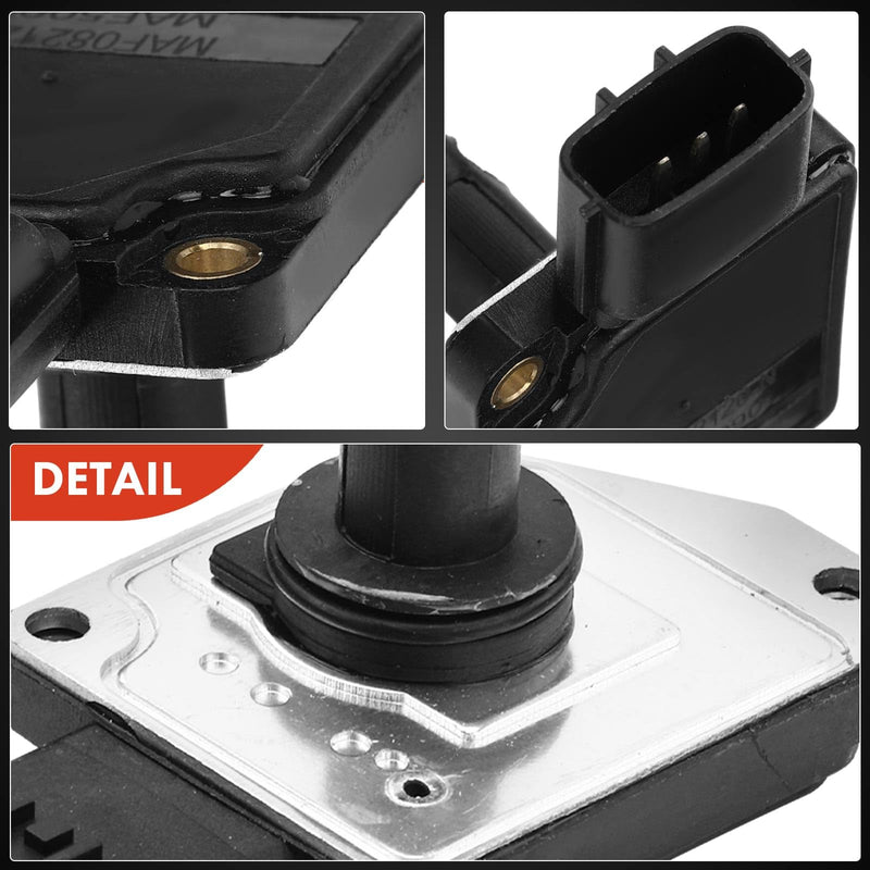 A-Premium Mass Air Flow Sensor Meter [3-Pins] Compatible with Chevrolet Tracker 2001-2004 & Suzuki Sidekick 1996-1998, Esteem 1999-2002, Grand Vitara 1999-2005, Aerio 2002-2003, 1.6L 1.8L 2.0L 2.5L
