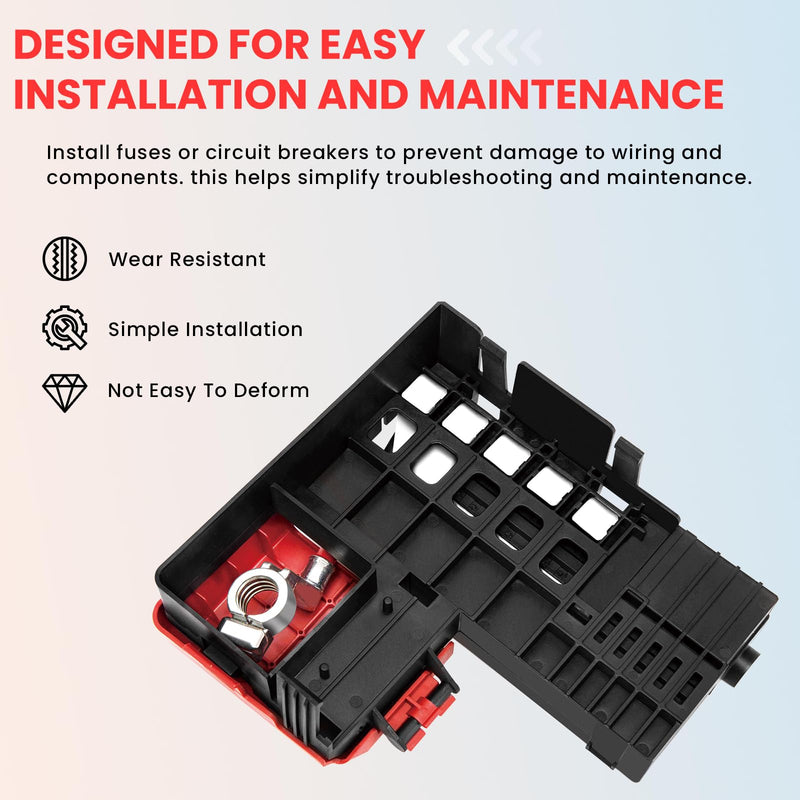 [Australia - AusPower] - Battery Distribution Fuse Block Compatible with Chevy Silverado, GMC Sierra 1500 2500 HD 3500 HD 2014-2016, for Chevy Suburban, Cadillac Escalade, GMC Yukon, Tahoe 2015-2020, Replaces 84354716 