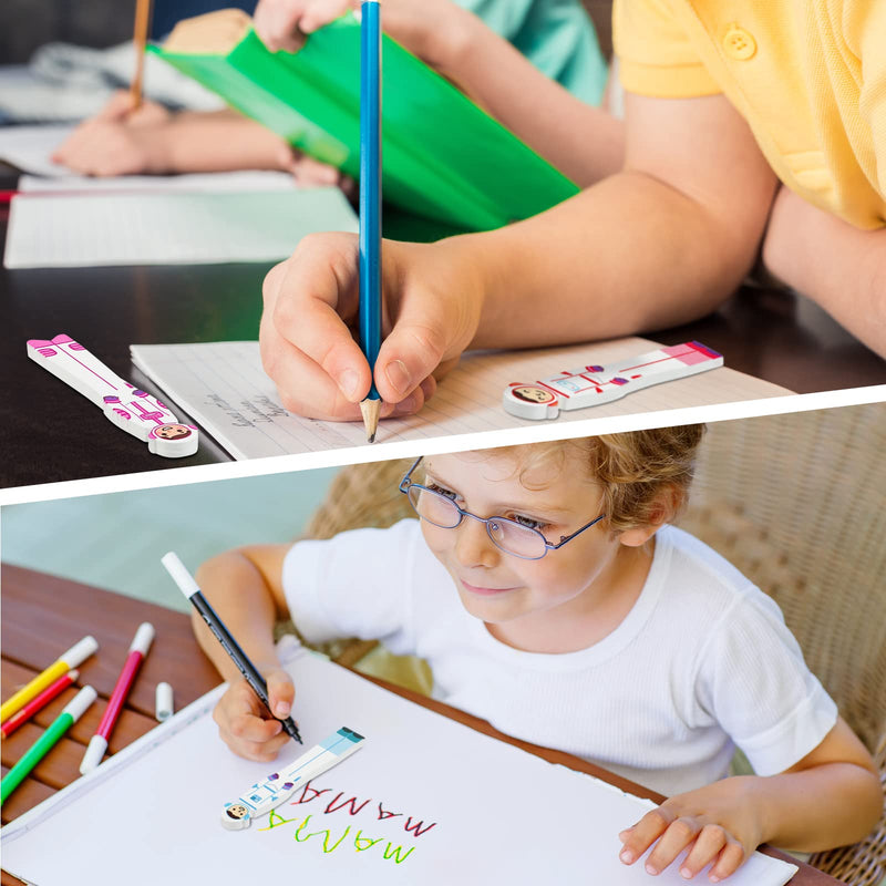 [Australia - AusPower] - Junkin 32 Pieces Writing Tools Spacers for Writing Handwriting Spacer Tool Classroom Management Tools for Students to Learn Proper Word Spacing(Spaceman) Spaceman 