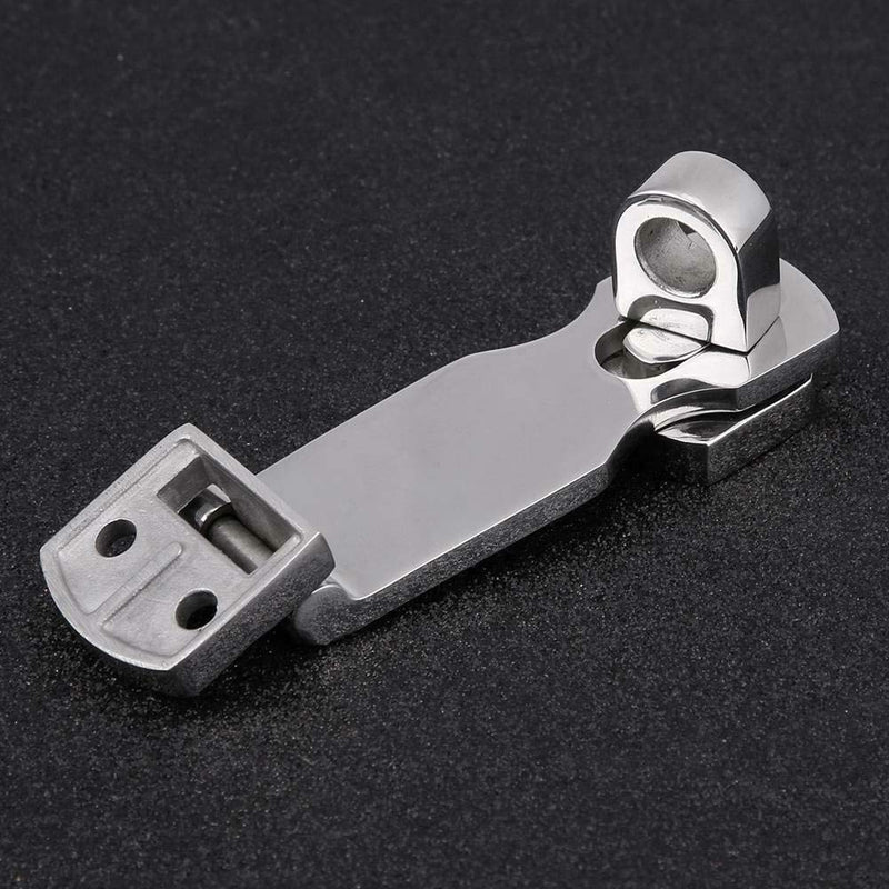 [Australia - AusPower] - ISURE MARINE Grade Stainless Steel 3" Heavy Duty Door Hasp with Turning Padlock Eye Mount with Screws 