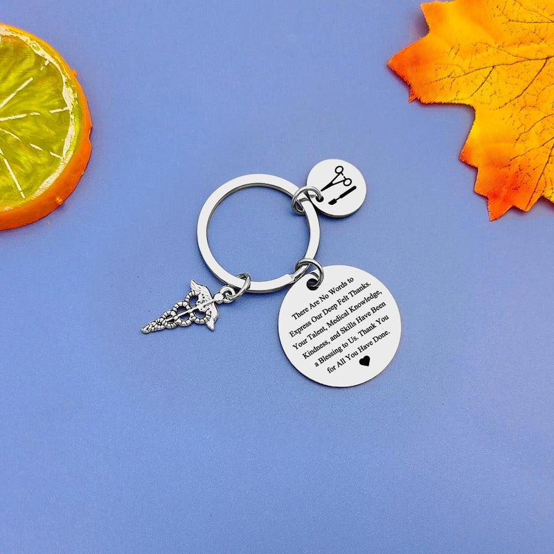 [Australia - AusPower] - Doctor Keychain Doctor Appreciation Gift Doctor Gifts for Women Men Surgeon Keychain 