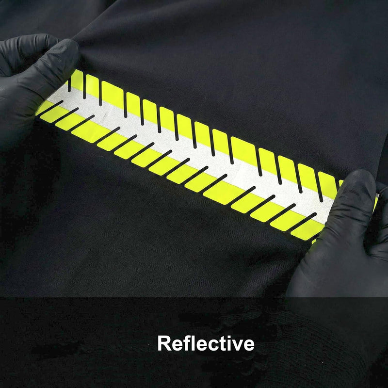 Reflective Iron-On Tape Heat Transfer Vinyl for Clothing CS-04# 2in x 5yd (Fluorescent Yellow) Fluorescent Yellow