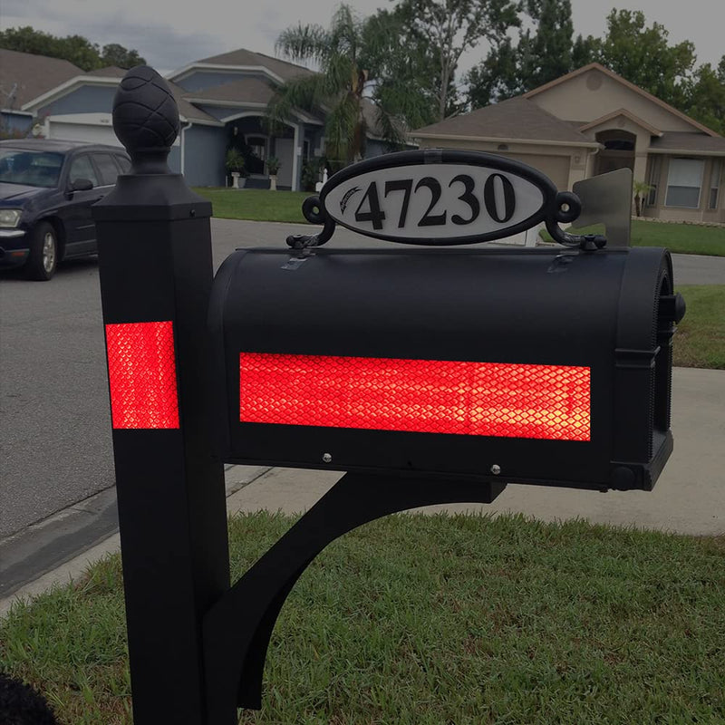 Reflective Tape 2 inch Wide 75 FT Long High Intensity Red Trailer Reflector Safety Conspicuity Tape for Vehicles Trucks Bikes Cargos Helmets 2IN*75FT