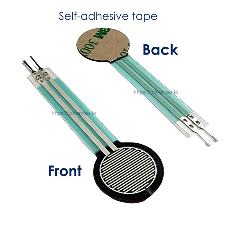 [Australia - AusPower] - FSR402 Force Sensor, Pressure-Sensitive Resistor for Arduino, ESP32, Raspberry Pi, 3 Pieces 