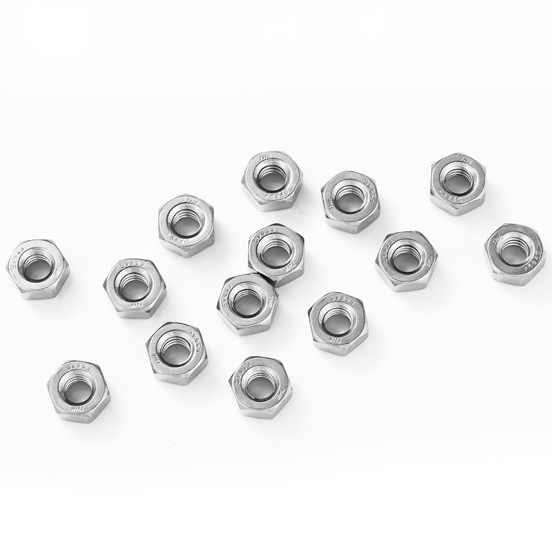 [Australia - AusPower] - Bates- Stainless Steel Hex Nut, 5/16-18, 50 Pack, Stainless Steel Nuts, Hardware Nuts, Metal Nuts, Steel Nut, 5/16 Nut, 5/16 Nuts, 5/16-18 Nut 5/16"-18 
