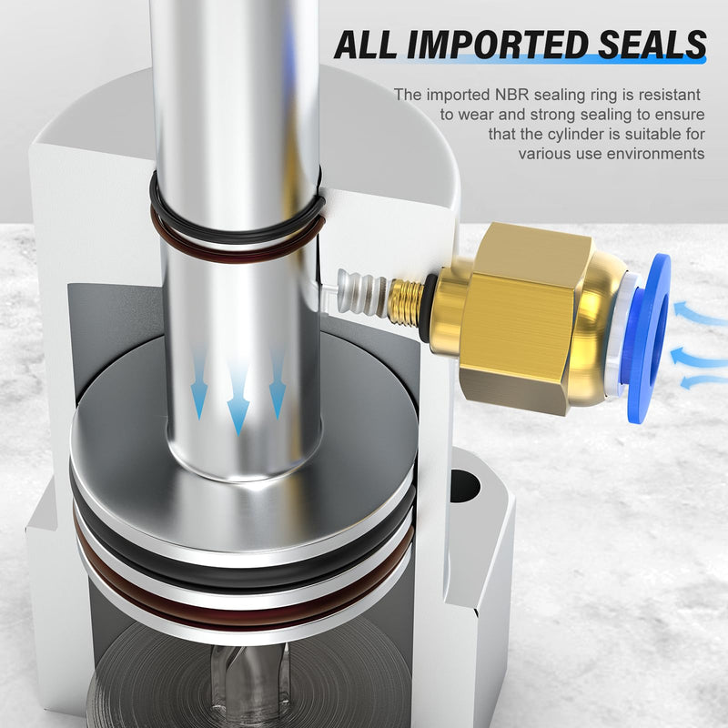 [Australia - AusPower] - TAILONZ PNEUMATIC Left-Turn Cylinder Pneumatic Rotation Angle of 90 Degrees, Rotary Clamping Angle of The Lower Pressure Cylinder, Pressure Clamping Rotating Cylinder ACK25×90L 