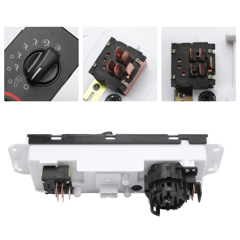 [Australia - AusPower] - HVAC A/C Heater Control Panel Switch Compatible with Jeep Wrangler TJ 1999-2004 Blower Motor Switch 55037473AB BL101 HS-373 