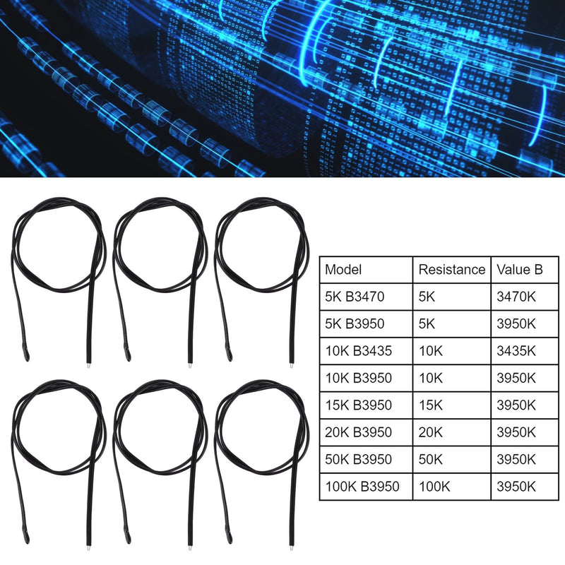 [Australia - AusPower] - for Temperature Sensor , for Thermistor High Sensitivity Quick Response Interferencefor Automobiles(10K B3435) 