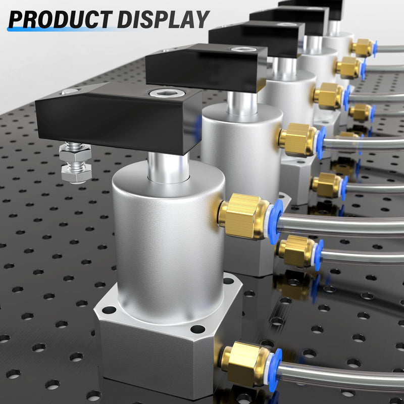 [Australia - AusPower] - TAILONZ PNEUMATIC Left-Turn Cylinder Pneumatic Rotation Angle of 90 Degrees, Rotary Clamping Angle of The Lower Pressure Cylinder, Pressure Clamping Rotating Cylinder ACK25×90L 