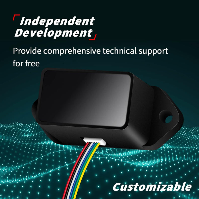 [Australia - AusPower] - Single Point Lidar 0.3-30m Solid State Lidar Range Finder Sensor Single-Point Micro Ranging Scanner with UART/I2C Communication Interface Compatible Proximity Distance Detector 