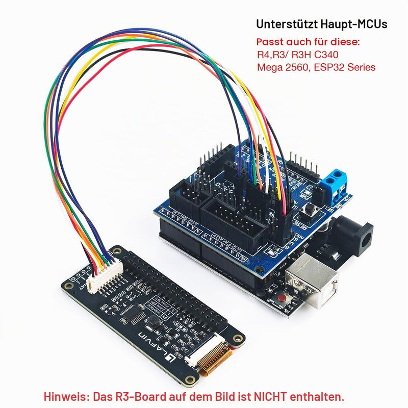 LAFVIN 2.13 inch E-Ink Paper HAT Display Module Electronic Whiteboard NVMe M.2 SSD PCIe Compatible with Raspberry Pi 5/4B/3B+/3B/2B/A+/Zero W//Zero 2 W