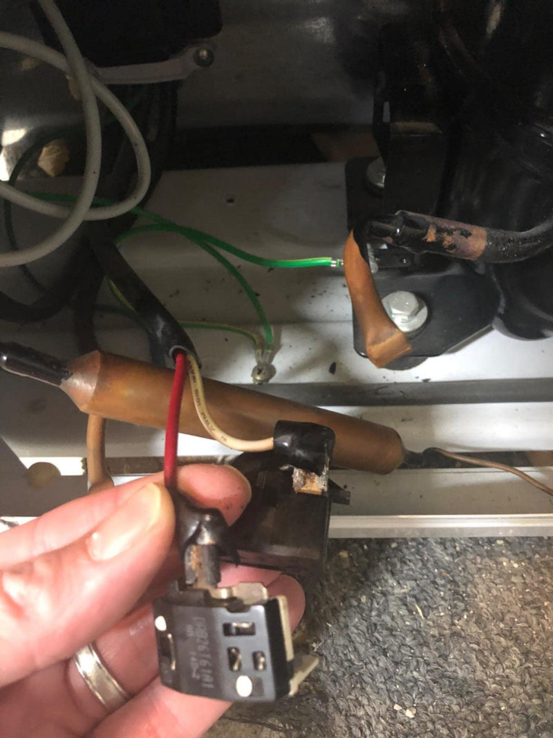 [Australia - AusPower] - Refrigerator Compressor Relay and Overload Kit 5 Sets,Refrigerator Starters QP2-4R7 4.7 Ohm 1 Pin Refrigerator PTC Starter Relays and 6750C-0005P Freezer Overload Protectors 