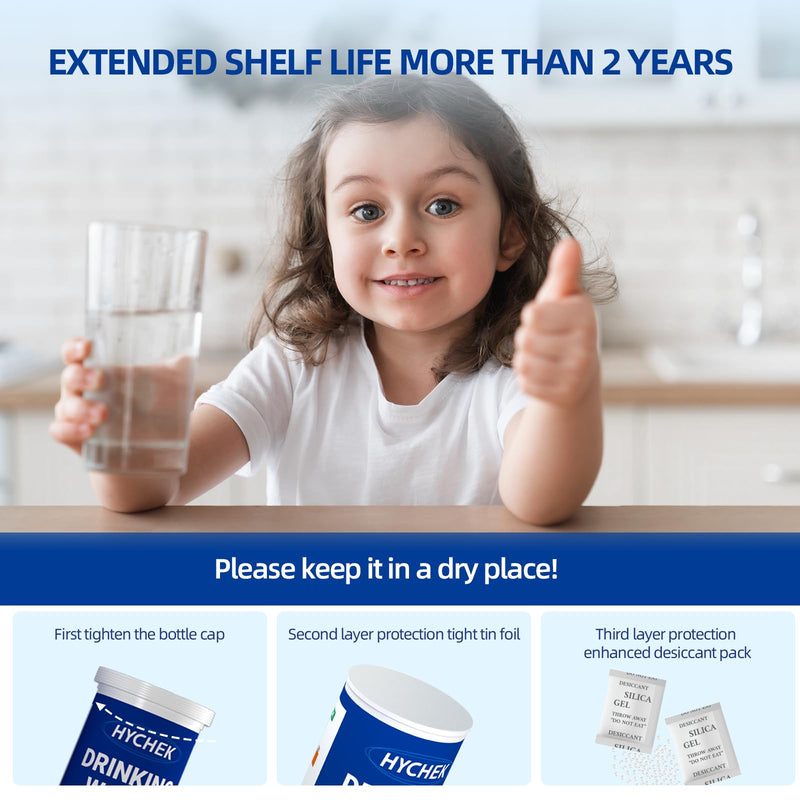[Australia - AusPower] - 21 in 1 Drinking Water Testing Kit, 145 Strips + 4 Bacteria Tests, Well and Home Tap Water Test Kit, Accurate Test Strips for Lead, Fluoride, Chlorine, Hardness, pH, Iron, Copper, and More 
