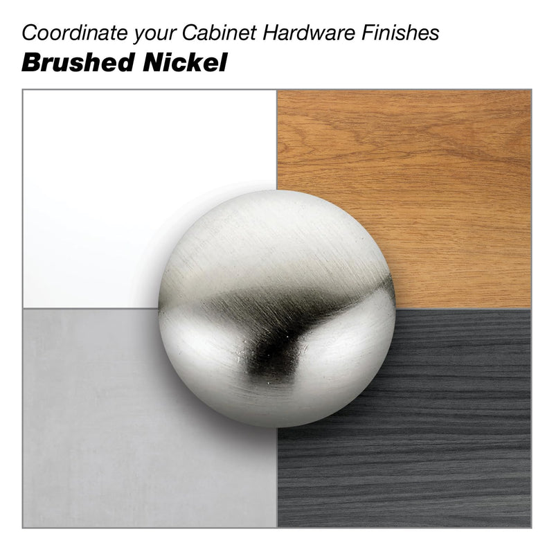 Richelieu Hardware BP8160192195 Armadale Collection 7 9/16 in (192 mm) Center Brushed Nickel Contemporary Cabinet Pull (Pack of 2) 1 Count (Pack of 2)