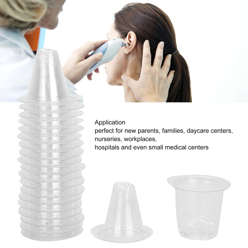 [Australia - AusPower] - 20pcs Disposable Ear Thermometer Probe Covers Ear Thermometer Refill Lens Filters Covers 