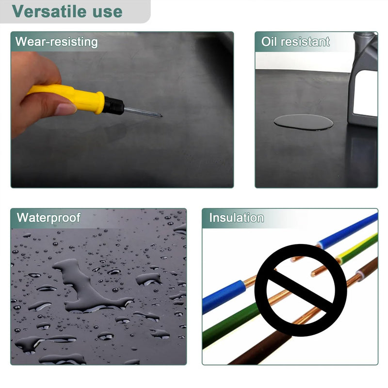 Neoprene Rubber Strip Roll,11.8" Wide × 48" Long by 1/8"(.125)" Thick, Easy Cut Solid Neoprene Rubber Sheet for DIY Gaskets, Pads, Seals, Crafts, Flooring,Weather Stripping, Anti-Slip,Leveling 11.8" Wide x 48" Long 1/8(.125)" Thick