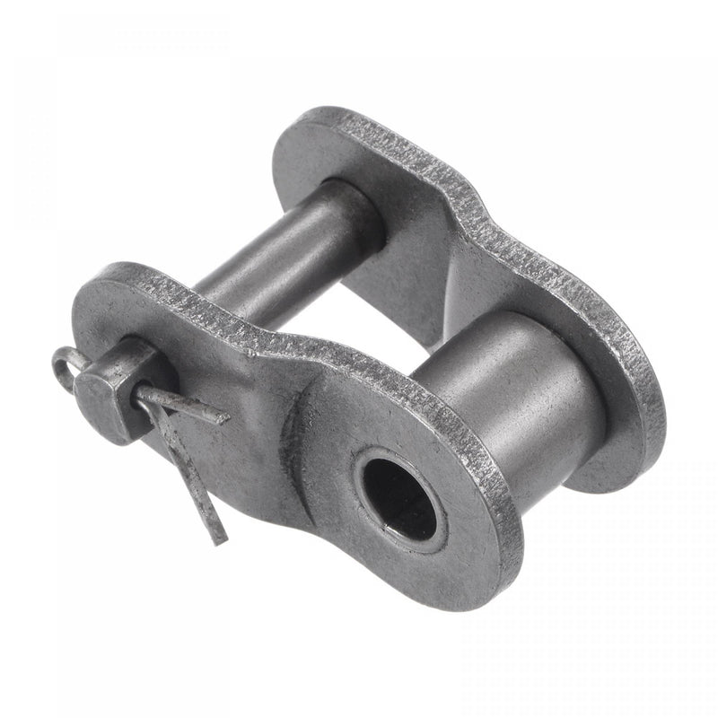 [Australia - AusPower] - uxcell 6Pcs #80 Chain Offset Half Link Roller, 1" Pitch Carbon Steel, Standard Chain End Connector Split Links for 16A Chain 