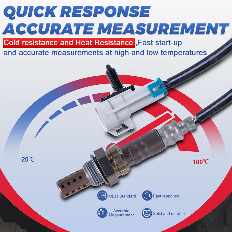 [Australia - AusPower] - SG1857 234-4668 Oxygen Sensor Upstream or Downstream Compatible with 2003 2004 2005 GMC Sierra 1500 Yukon 5.3L Chevrolet Silverado 1500 Tahoe 5.3L 4 PCS 
