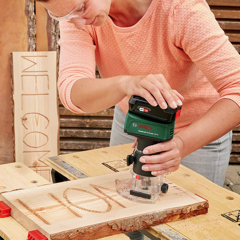 Bosch 1 x PRO Groove Cutter, Straight, Double-Edged (for Softwood, Hardwood, Diameter 6 mm, Professional Accessories Hand Router, Edge Cutter) Multicoloured Ø 6 x L 15.7 mm