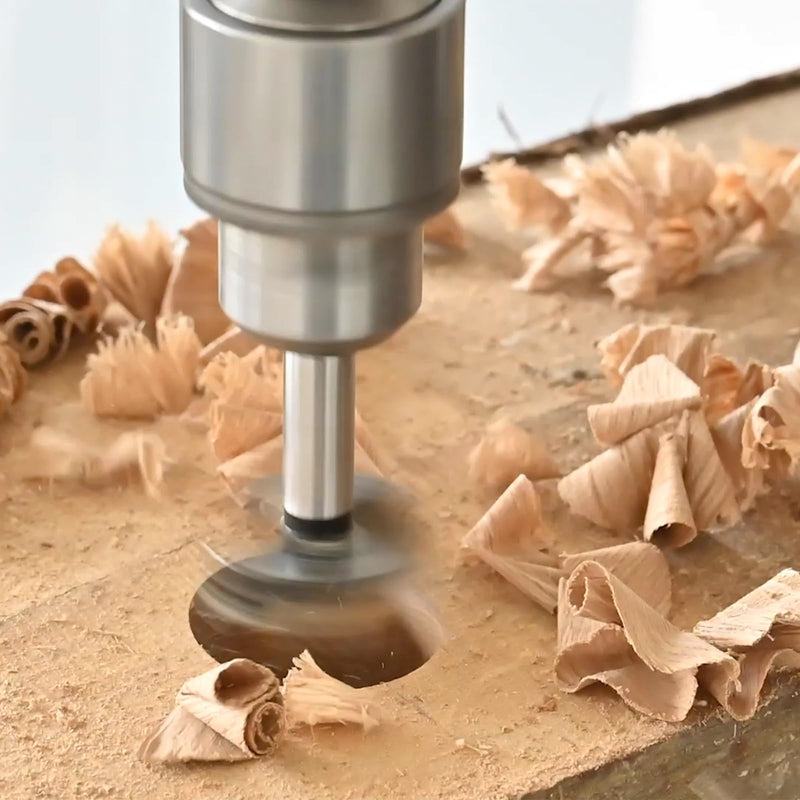 MOLLOM 3-1/2" (89mm) Carbide Forstner Drill Bit | 2.0mm Thickness YG8 Carbide Tipped, Hinge Cutter Tool For Hard Soft Wood, Plastic, Plywood, Precise Woodworking 89mm | 3-1/2" (Imperial System)