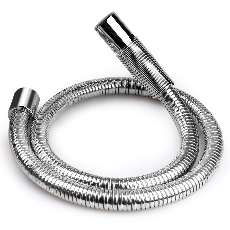 COOLWEST Flexible Metal Stainless Steel Hose 44 Inch for All Commercial Pre-Rinse Kitchen Sink Faucets Flexible Hose Replacement (111CM 44") 44inch Hose