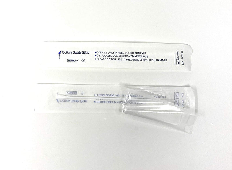 [Australia - AusPower] - Sterile Cotton Tipped Applicator 6" by P&P MEDICAL SURGICAL Box of 100 