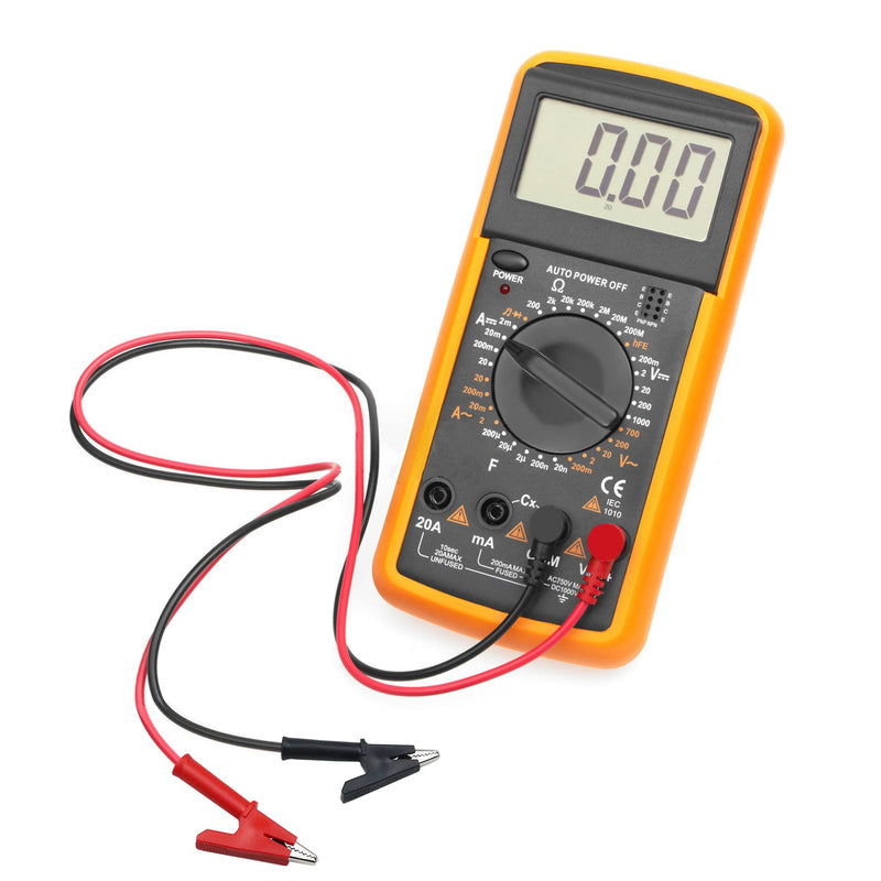 [Australia - AusPower] - Multimeter Alligator Clips TES Leads,Banana Plug to Alligator Clip Electtical Testing Leads,Banana Plugs fit Most Digital Meters， Multimeter TES Leads Length 40.87 inches (2 Pieces） 