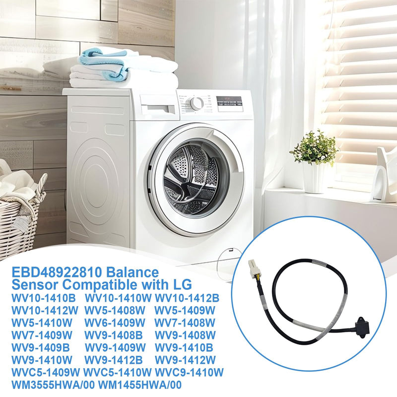 [Australia - AusPower] - EBD48922810 Washing Machine Balance Sensor Fits for LG Vibration Sensor WM3555HWA/00 WM1455HWA/00 WV10-1410B WV10-1410W WV10-1412B Washer Balance Sensor Switch 3D Sensor CY120 