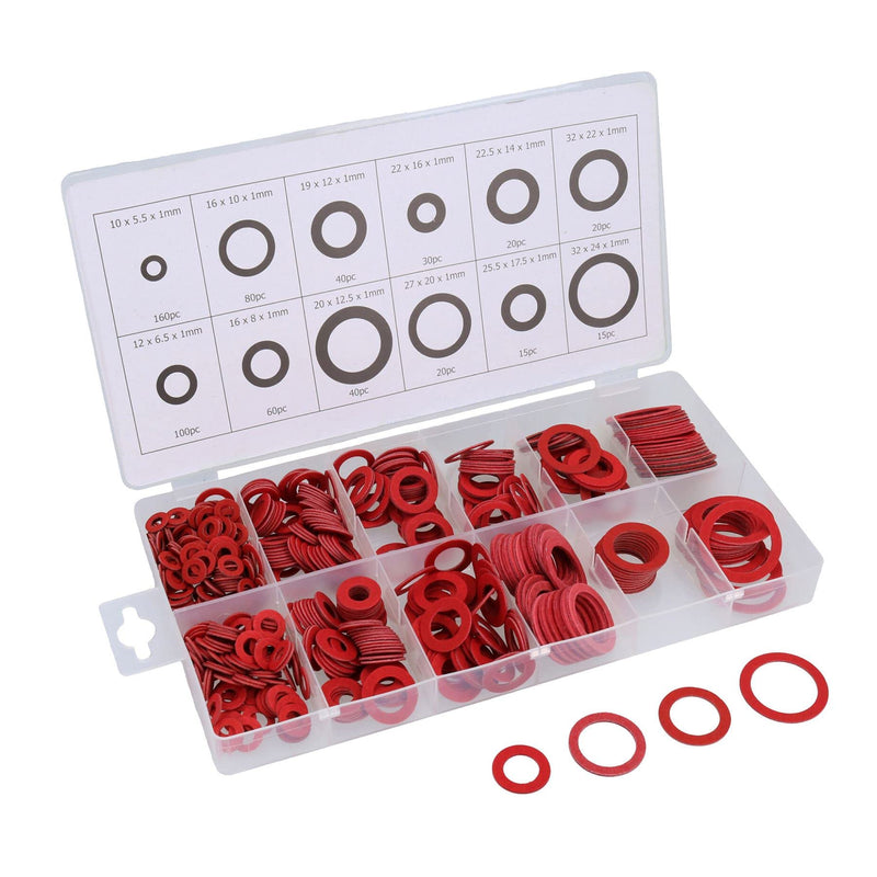 [Australia - AusPower] - Fibre/Sealing Washer Assortment 600pc AST4 