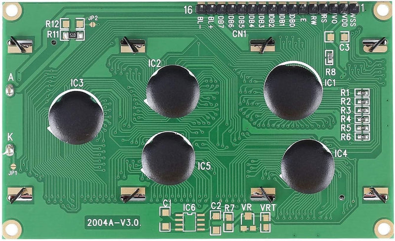 [Australia - AusPower] - SunFounder 2 Pack LCD 2004 Displays Characters of 4 Rows with 20 Characters in Each, 2PCS 2004 LCD Displays (I2C NOT Included) LCD2004 (2Pack) 