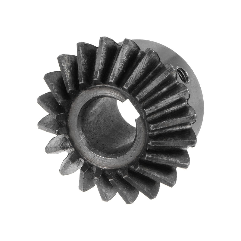 [Australia - AusPower] - 2pcs Bevel Gear 2M 20 Teeth 14mm Shaft Hole 1:1 Tapered Bevel Pinion Gear 45# Steel 2 Module 90 Degree Steering Gear, for Hardware Mechanical Rotation, with 5mm Keyway 14 mm 