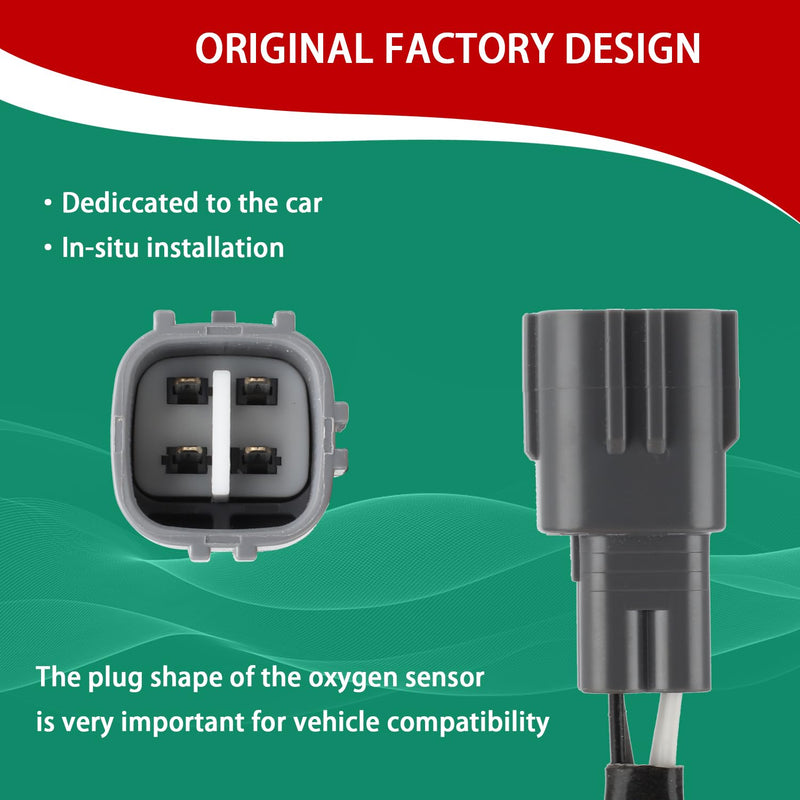 O2 Oxygen Sensor Heated Air Fuel Ratio Compatible with Toyota 4Runner 1992-1995 Pickup 1992-1995 Previa 1991-1995 2.4L 3.0L Replace# 234-4072 1 PCS