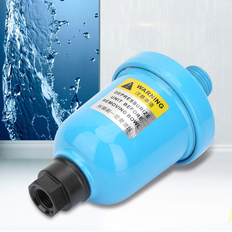 [Australia - AusPower] - Joyzan Automatic Drain Valve Aluminum Check Valve G1/2 1.0MPa 2 Port NPT or BSPT for Air Storage Tanks and Other Gas Pressure Vessels 