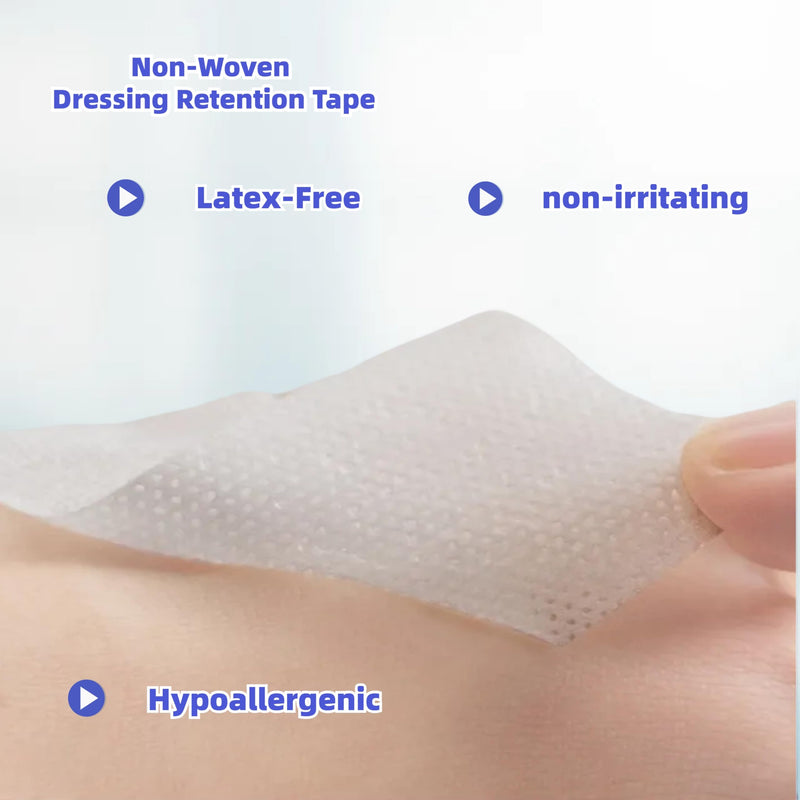 [Australia - AusPower] - Non-Woven Dressing Retention Tape,2InchesX11Yards,Gentle Adhesive Bandage, Hypoallergenic and Breathable,Medical Grade Wound Dressing Tape Sensitive Skin for Wound Care?Pack of 1Roll? 2InchesX11Yards 1 
