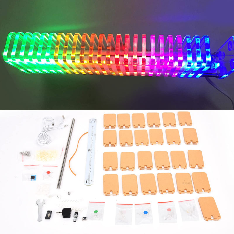 [Australia - AusPower] - DIY Spectrum Analyzer Kit KS25 Sound Control VU Meter Music Audio Spectrum Part for LED Music Spectrum 