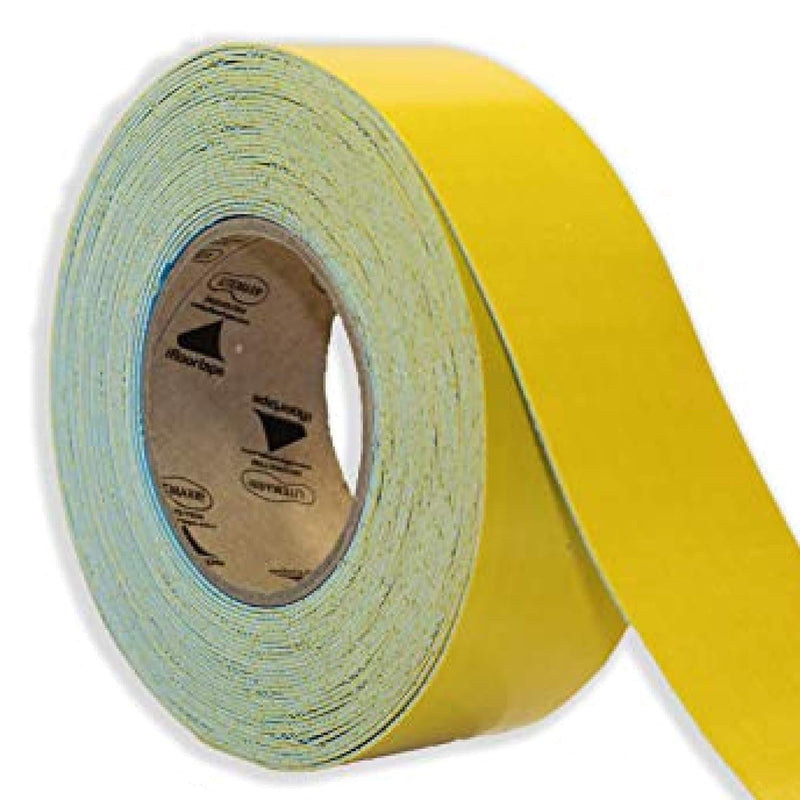 [Australia - AusPower] - LiteMark Smooth Floor Marking Tape, EC-700 Heavy Duty Thick, Easy to Keep Clean, Warehouse, Yellow (2 Inch X 18 Feet) 2 Inch 