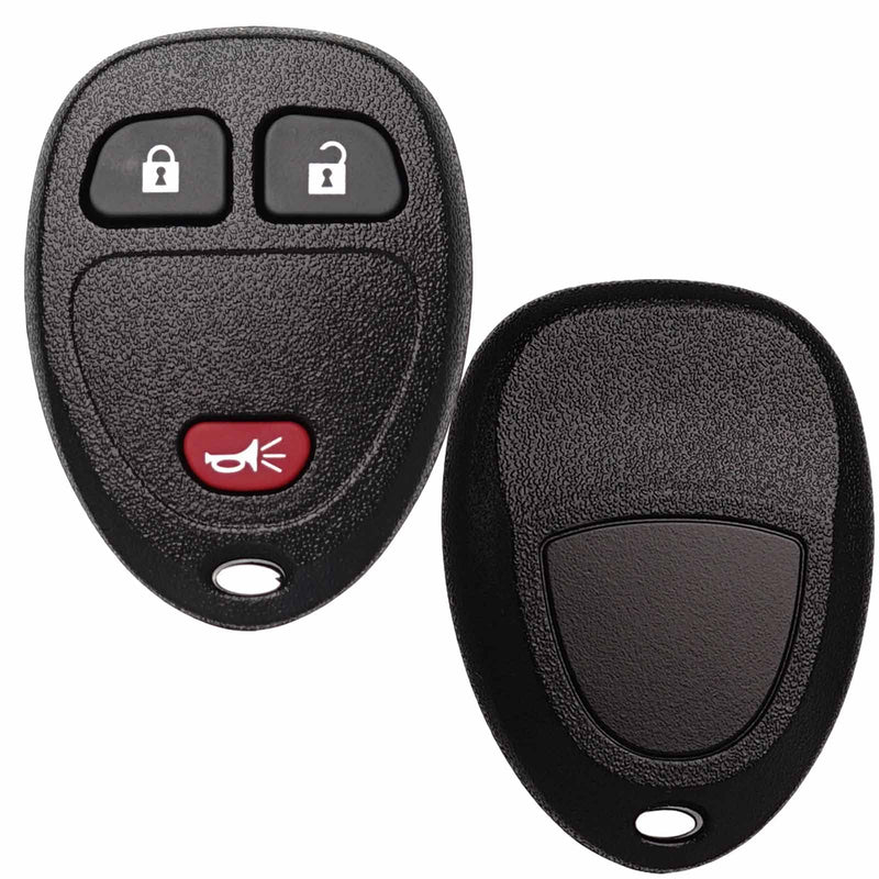 [Australia - AusPower] - Remote Key Fob Replacement Fits for Chevy Silverado 1500 2500 Tahoe Suburban Avalanche Equinox GMC Sierra Acadia Yukon XL 2007 2008 2009 2010 2011 2012 2013 Express Traverse Keyless Entry Control 