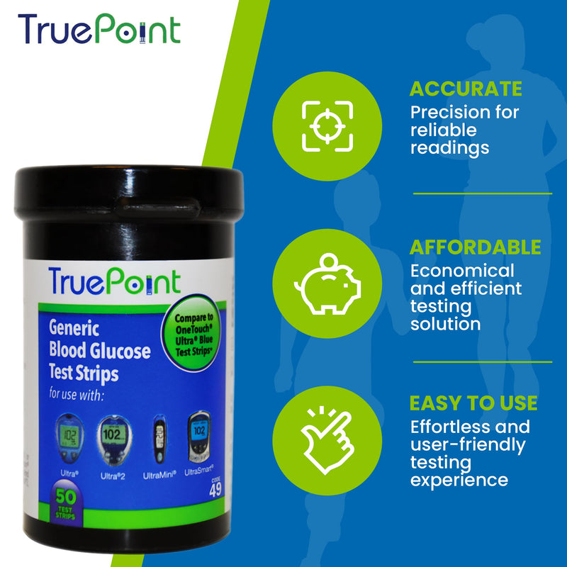 [Australia - AusPower] - Generic Test Strips 50 Count for Use with OneTouch Ultra, Ultra2, and UltraMini & UltraSmart meters ALL purchased BEFORE APRIL 2016 