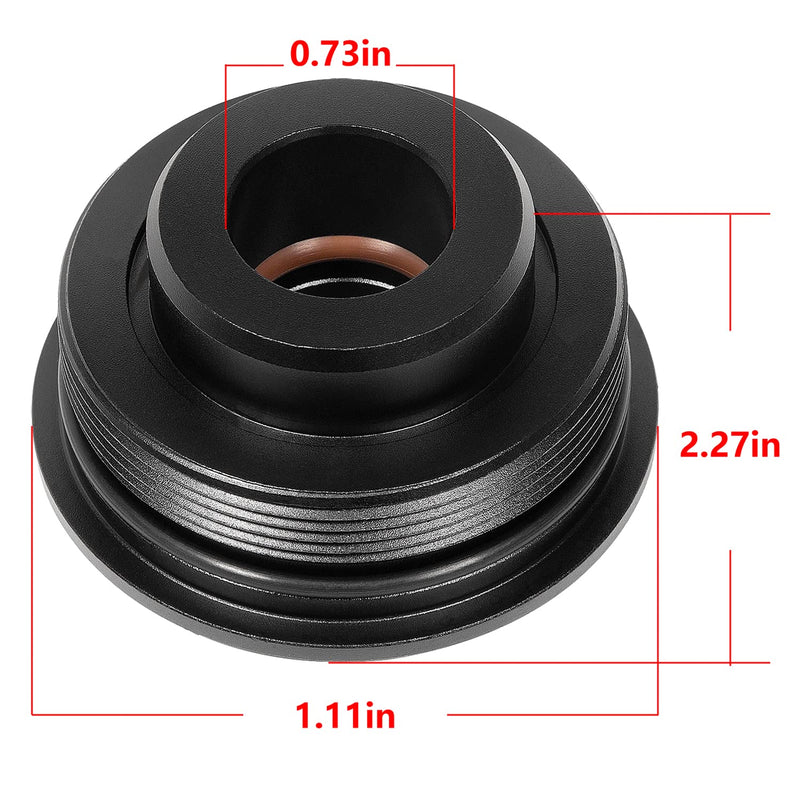 [Australia - AusPower] - Yoursme 1 PC Tilt Cap/Gland with Seals Fit for Yamaha 200-225-250-300 HP V6 3.3L End Cap Tilt Cylinder 61A-43811-00-00 