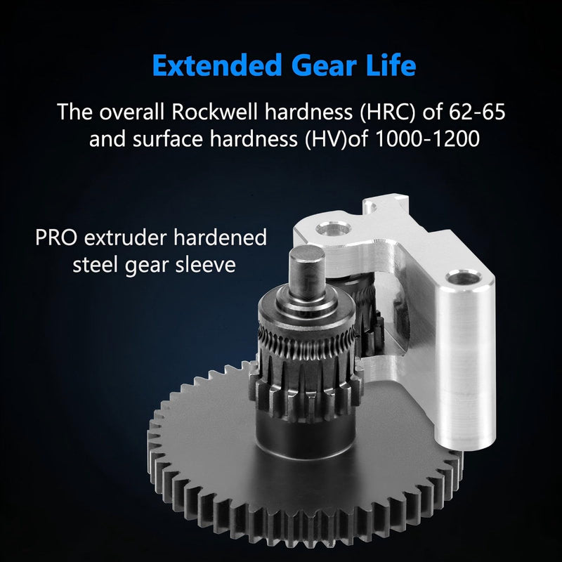 Upgrated AD5M Extruder Gear Kit for Adventurer 5M/5M Pro, Precision Molded Steel Gear, Compatible with Flashforge Adventurer 5M Nozzle, Hotend, Heatblock Accessories & 3D Printer Parts