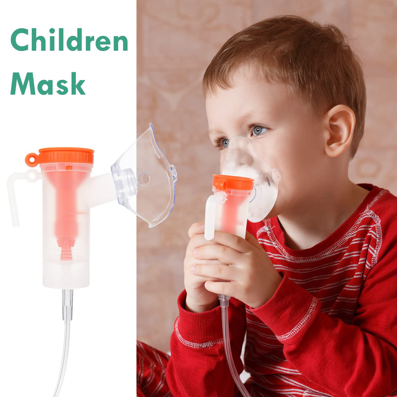 [Australia - AusPower] - CARER SPARK Accessories for Inhaler Tube and Mouthpiece Accessory Sets for Adults and Children Universal Nebuliser Set 