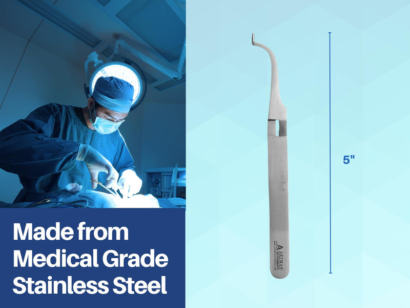 [Australia - AusPower] - Dental Orthodontic Buccal Tube Tweezer Bonding Tweezer Holder Buccal Tube Placer Bracket Placer by Artman Instruments 