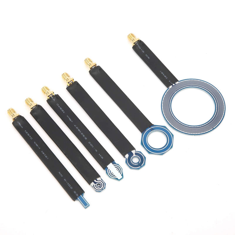[Australia - AusPower] - Magnetic Field Probe, 6Pcs Near Field Magnetic Field Probes Set SMA Conduction Radiation Circuit Board Radiation Antenna EMI 