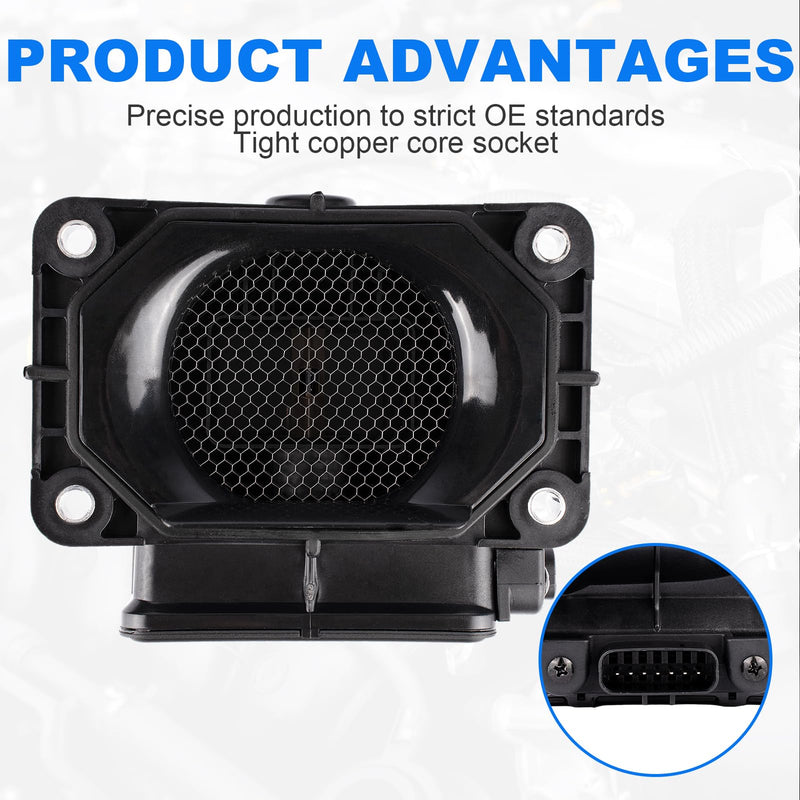 Mass Air Flow Sensor Meter MAF MD336501 7460013 Compatible for Chrysler Mitsubishi Dodge