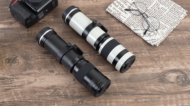 EF/EF-S 420-800mm F8.3 Telephoto Zoom Lens(MF) for Canon EOS Rebel T8i/T7i/T7/T6i/T5/T3i/T2i/XSi/SL3/SL2/T100/90D/80D/70D/50D/5D Mark IV/6D II/7D II/1D X III II-Manual Focus DSLR Cameras Lenses(White) For Canon EF/EF-S (White)
