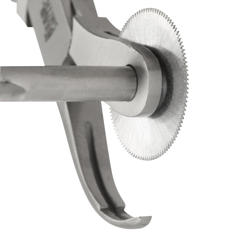 [Australia - AusPower] - The Beadsmith Ring Cutter Tool - Curved Handles with Thumb Screw and Finger Guard for Safety – w/ 2 Replacement Blades - for Jewelers, Emergency, Paramedics, EMS, EMT, Fire Rescue, Doctors Large Curved Handles 