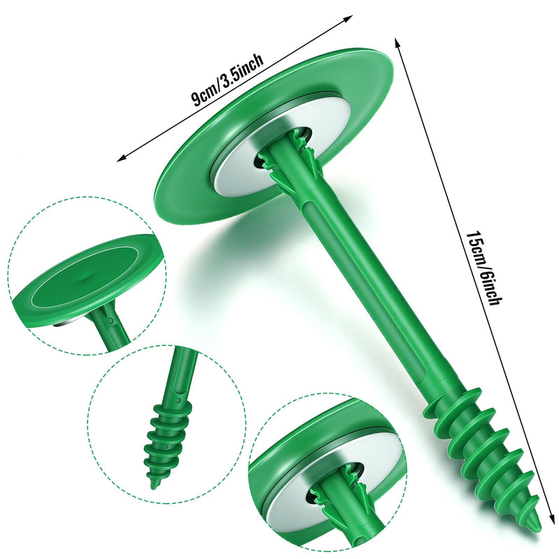 Jetec 3 Pcs Septic Tank Marker Septic Stick for Clearly Mark Your Septics System Safely